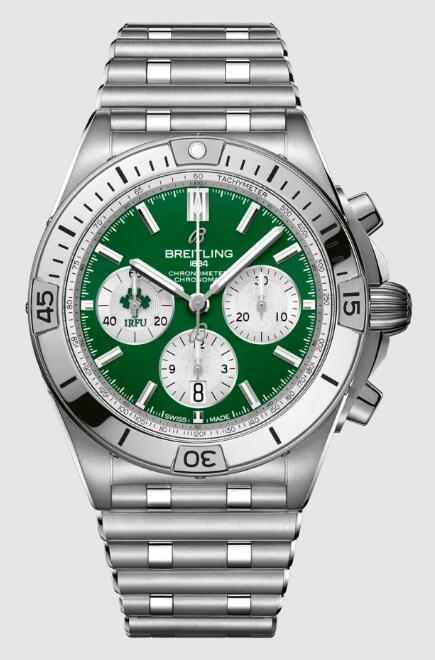 Replica Breitling CHRONOMAT B01 42 SIX NATIONS IRELAND AB0134A91L1A1 Watch